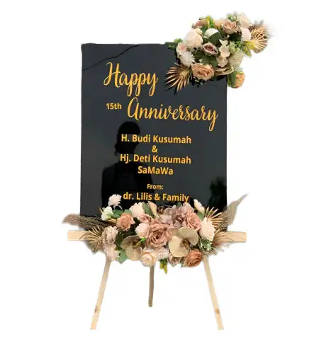 Papan Bunga Akrilik Yalengga